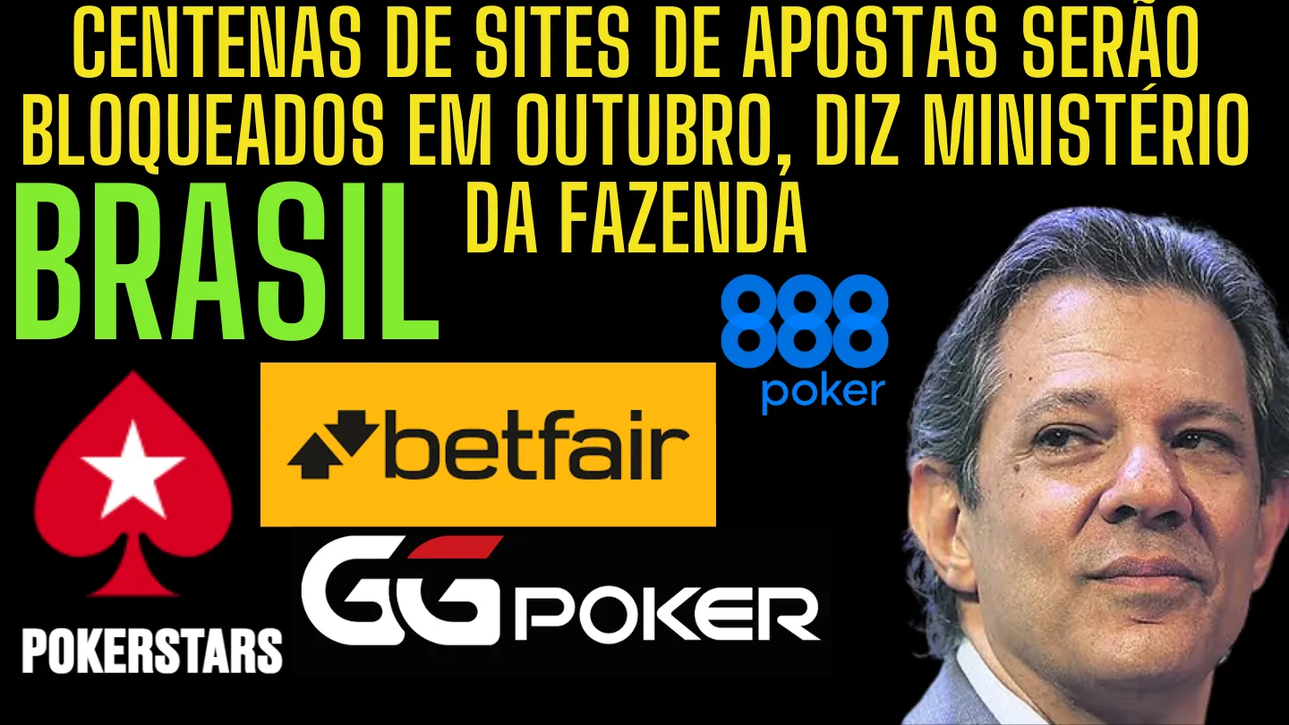 BETS NÃO AUTORIZADAS SERÃO SUSPENSAS: Centenas de Sites de Apostas Serão Bloqueados em outubro NESTA terça feira,01/10/2024 Diz Ministério da Fazenda.