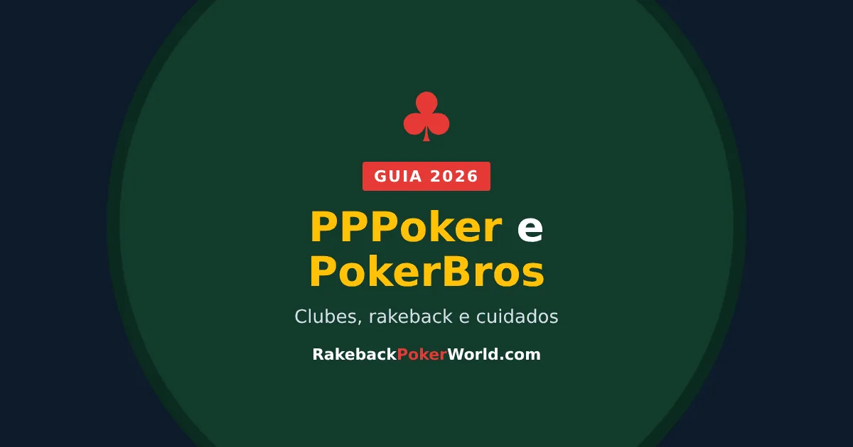 Capa: PPPoker e PokerBros